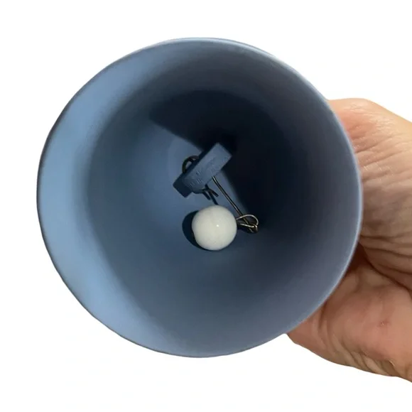Vintage Wedgwood Classic Blue and Cream Bell - Picture 4 of 4